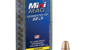 CCI 22LR MINI MAG 40GR SEGMENTED HP 100 PK 1235FPS