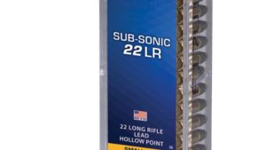 CCI 22LR SUBSONIC 40GR HP 100 PK 1050FPS