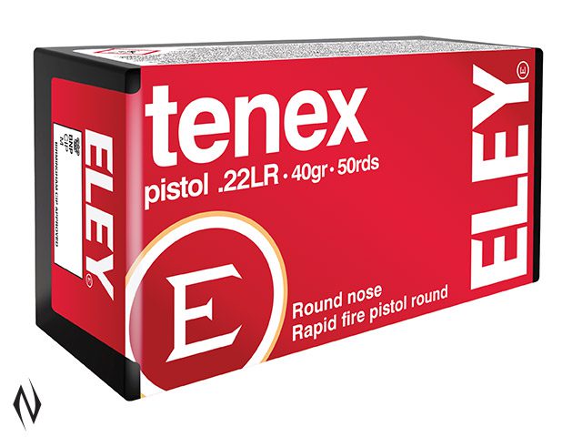 ELEY 22LR TENEX PISTOL