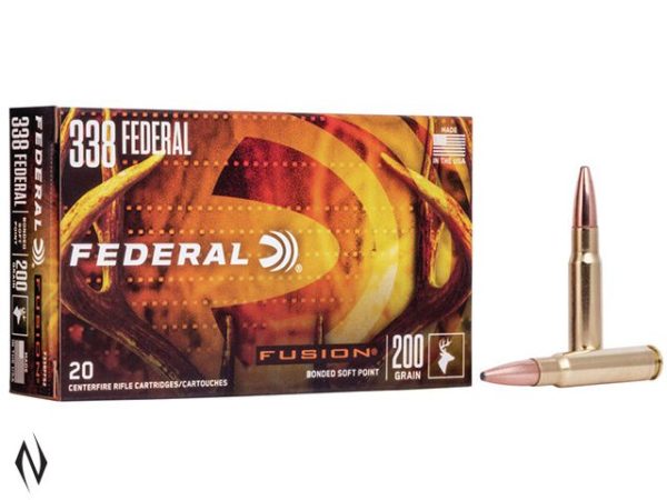 FEDERAL 338 FED 200GR FUSION 20PK