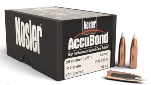 NOSLER 257 110GR SP ACCUBOND 50PK