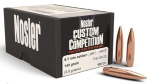 NOSLER 6.5MM 140GR HPBT CUSTOM COMP 100PK