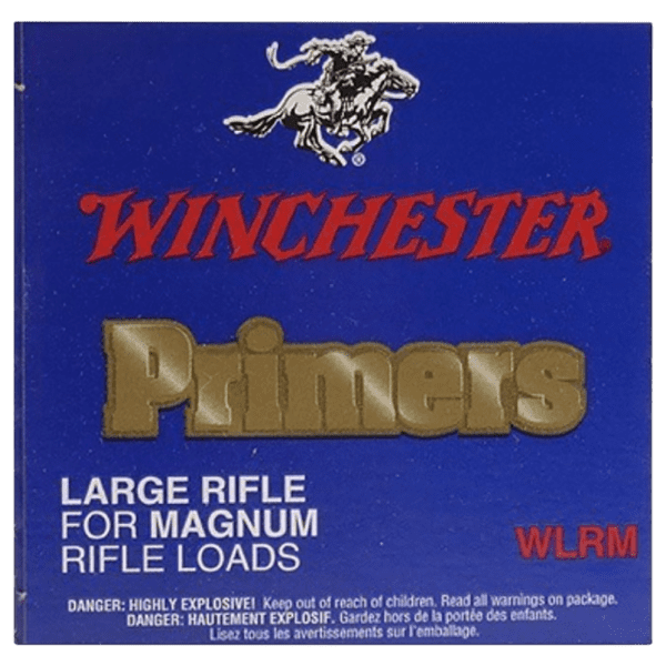 Winchester Large Rifle Magnum primer #8- 1/2M-120